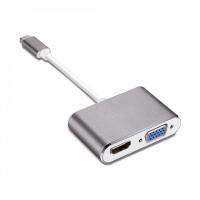 Bộ Chuyển đổi Type C sang HDMI và VGA-C27