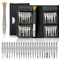 Bộ tua vít ví da sửa chữa đồ điện tử 25 in 1-V3