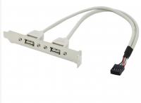 Cáp chuyển đổi USB 9 Pin mainboard ra 2 USB-C20
