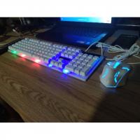 Bộ Bàn Phím Giả Cơ và Chuột Chuyên Game G21B Led 7 Màu giá rẻ (ĐEN/TRẮNG)