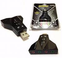 USB SOUND 7.1 hổ trợ 4 lổ 2 mic 2 tai nghe