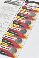 Vỉ 5 Viên Pin Panasonic CR1620 Pin 3V Lithium Made in Indonesia