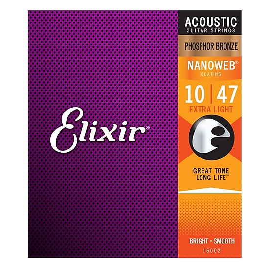 Bộ dây đàn guitar acoustic Elixir 16002