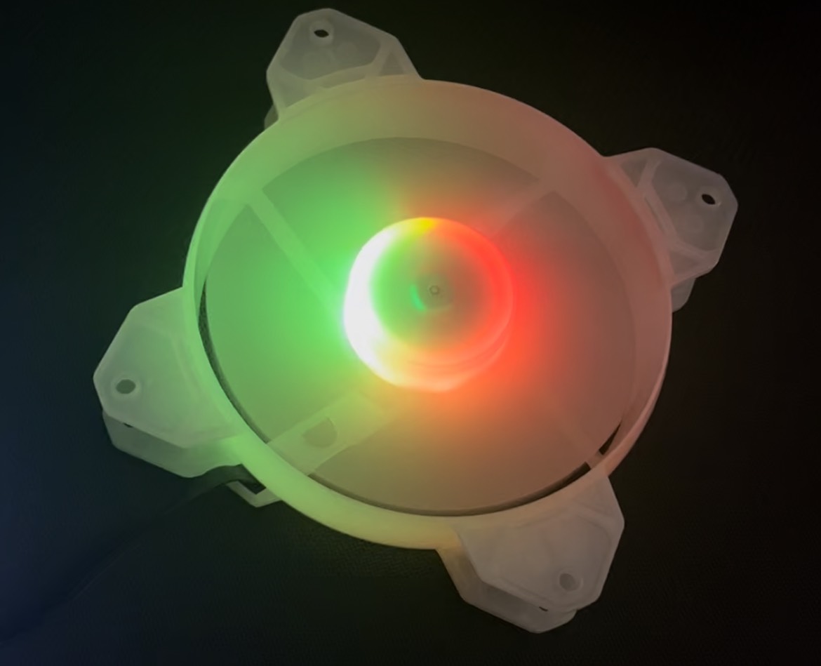 Quạt Tản Nhiệt, Fan Case Coolmoon led RGB cắm trực tiếp nguồn-M10