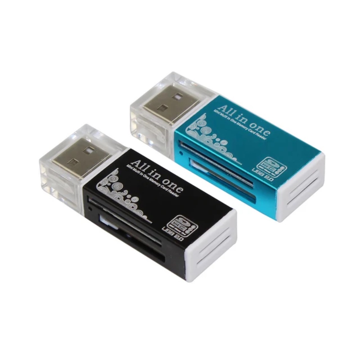 Đầu đọc thẻ nhớ đa năng 15 in 1 USB 2.0 tất cả trong 1 cho Micro SD SDHC TF M2 MMC MS MS Pro-OTG 26